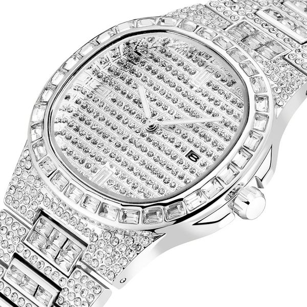 casual stainless men iced women black/silver/gold automatic full quartz waterproof hip hop diamond steel fashion date out sports men's, Slivery;brown
casual stainless men iced women black/silver/gold automatic full quartz waterproof hip hop diamond steel fashion date out sports men's, Slivery;brown