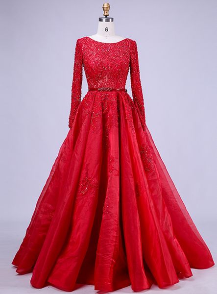 high-quality new kind shooting in red long formal party evening dresses luxurious crystal beaded long-sleeved lace bead ball prom dresses, Black;red
high-quality new kind shooting in red long formal party evening dresses luxurious crystal beaded long-sleeved lace bead ball prom dresses, Black;red
