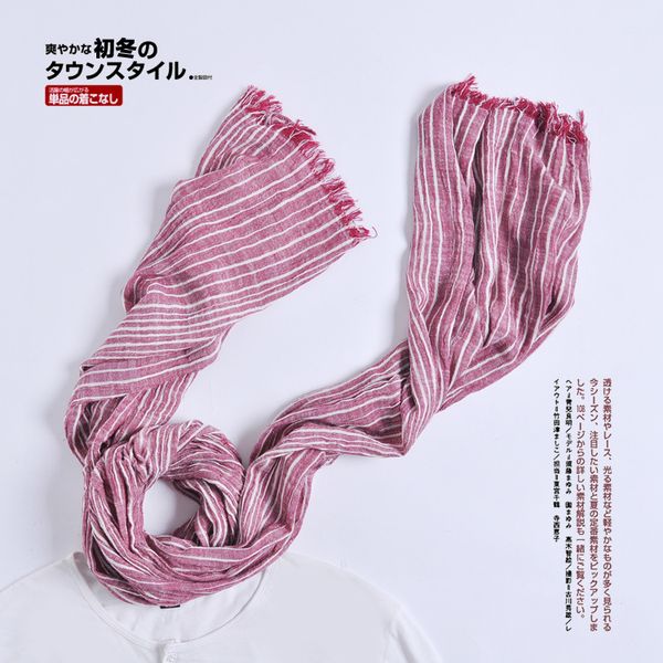 2017 fashion japanese style winter scarf cotton and linen striped blue and black long women's scarves shawl men scarf, Blue;gray
2017 fashion japanese style winter scarf cotton and linen striped blue and black long women's scarves shawl men scarf, Blue;gray