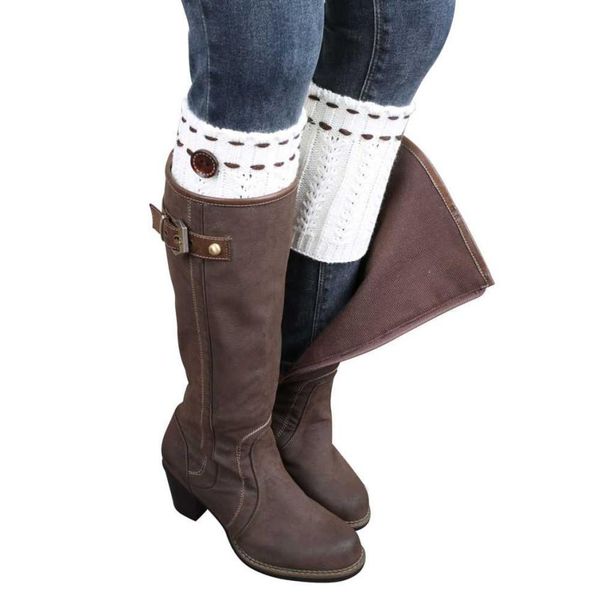 2018 new winter women 1 pair knitted leg warmers socks boot cover new fashion drop ship jan 23, Black;white
2018 new winter women 1 pair knitted leg warmers socks boot cover new fashion drop ship jan 23, Black;white