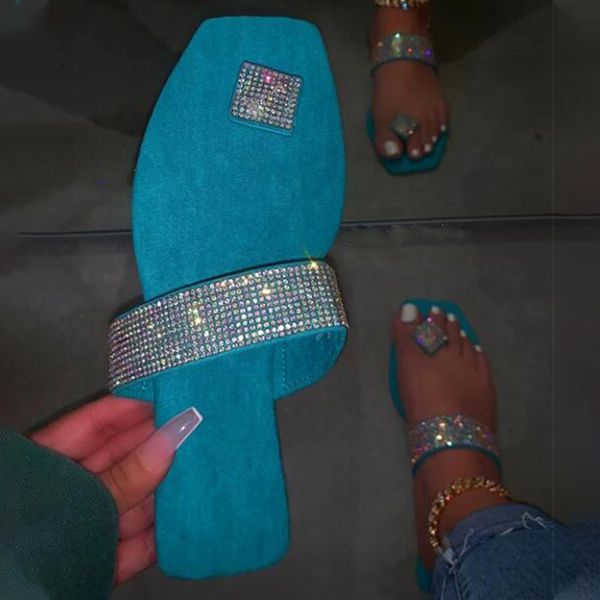 women crystal flip flops woman fashion outdoor slippers 2020 women's flock ladies casual slides female beach shoes plus size, Black
women crystal flip flops woman fashion outdoor slippers 2020 women's flock ladies casual slides female beach shoes plus size, Black
