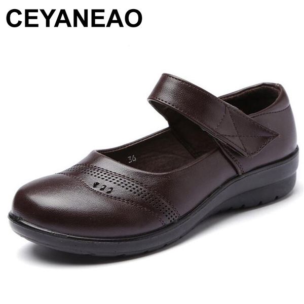 ceyaneao 2018 женщины мэри джейнс квартиры обувь кожа круглый носок нескользящие резиновые балетки карьера черный плоский shoese747, Black
ceyaneao 2018 женщины мэри джейнс квартиры обувь кожа круглый носок нескользящие резиновые балетки карьера черный плоский shoese747, Black