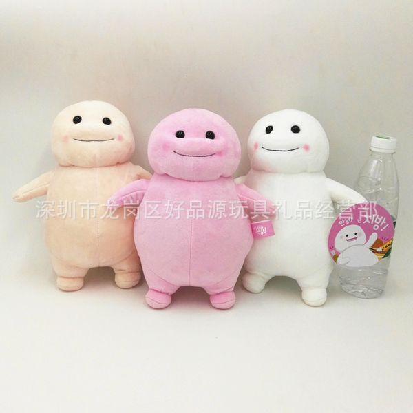 

new fashion korean plush snowman 25cm lovers presents creative cottton soft toys for children fat baby plush doll creative cute doll
