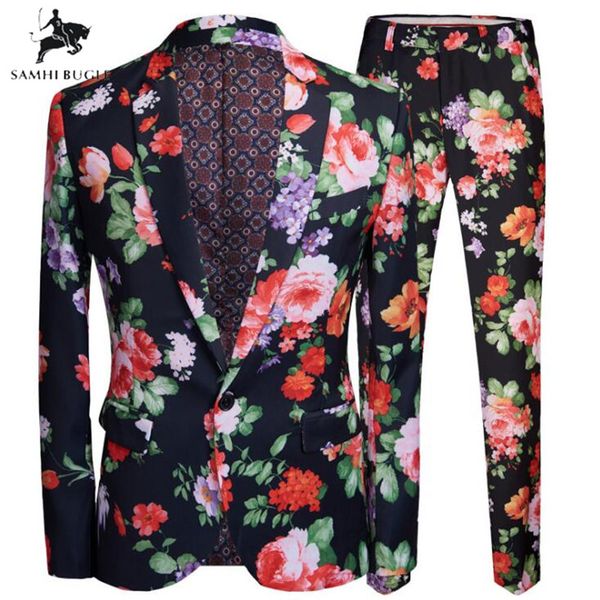 brand men suit print romantic wedding suits for men 2 pieces set latest coat + pant designs wedding stage singer slim fit, White;black
brand men suit print romantic wedding suits for men 2 pieces set latest coat + pant designs wedding stage singer slim fit, White;black