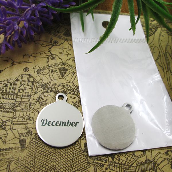 40pcs--"december"stainless steel charms more style for choosing diy charms pendants for necklace, Bronze;silver
40pcs--"december"stainless steel charms more style for choosing diy charms pendants for necklace, Bronze;silver