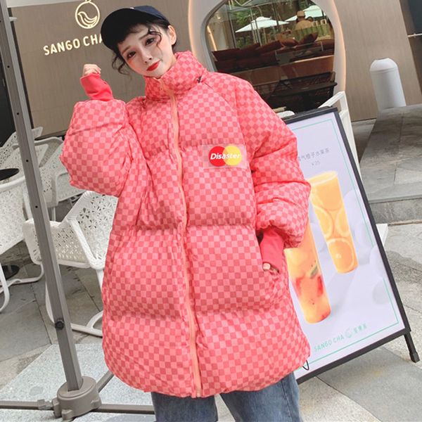 2019 streetwear long winter cotton padded coat female harajuku plaid parka women loose hooded jacket winter coat woman vv44, Black
2019 streetwear long winter cotton padded coat female harajuku plaid parka women loose hooded jacket winter coat woman vv44, Black