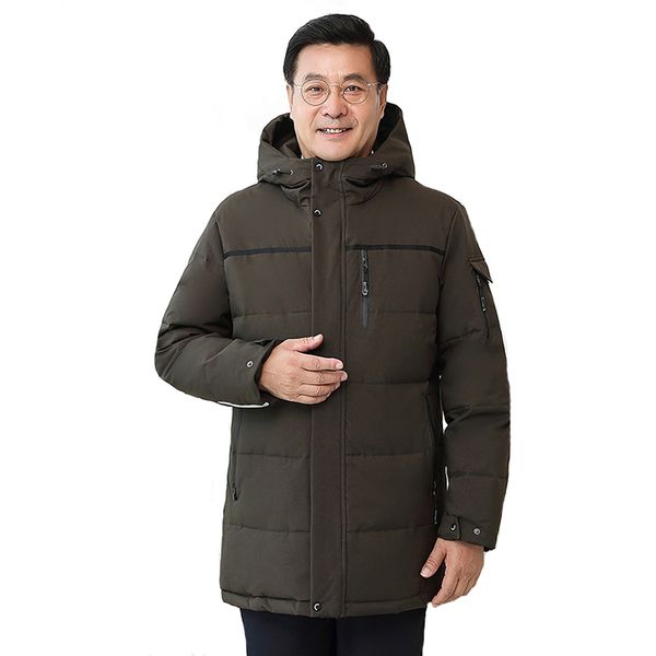 men's down & parkas -25 degree middle-aged men winter jacket for father plus size 4xl white duck coat hooded thick windproof, Black
men's down & parkas -25 degree middle-aged men winter jacket for father plus size 4xl white duck coat hooded thick windproof, Black