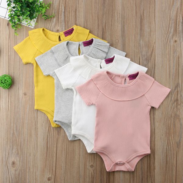 4 colors infant toddler baby girl boy romper jumpsuit bodysuit rib outfit summer, Blue
4 colors infant toddler baby girl boy romper jumpsuit bodysuit rib outfit summer, Blue