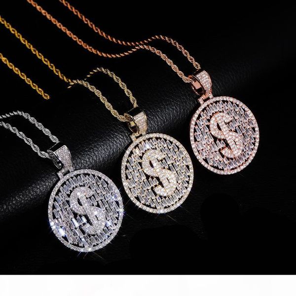 men women hip hop necklaces gold plated bling bling ice out cz dollar pendant necklace for men women gift, Silver
men women hip hop necklaces gold plated bling bling ice out cz dollar pendant necklace for men women gift, Silver