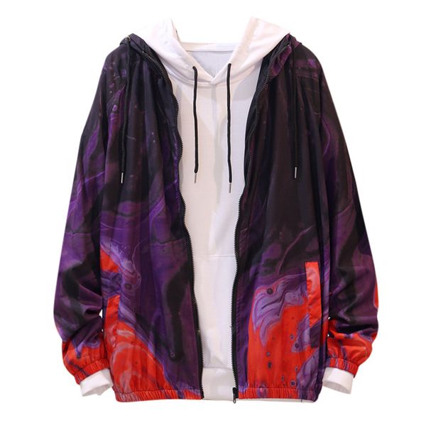 men jacket windbreak printed long-sleeved hooded coat men sweater sports loose coat fashion casual jackets casaco masculino, Black;brown
men jacket windbreak printed long-sleeved hooded coat men sweater sports loose coat fashion casual jackets casaco masculino, Black;brown