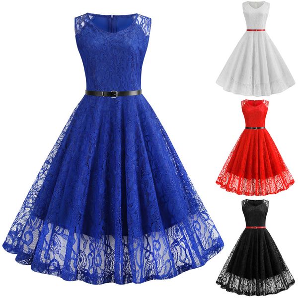 vintage wild women casual 1950s retro sleeveless v-neck lace evening party prom swing dress party night vestidos mujer 7, Black;gray
vintage wild women casual 1950s retro sleeveless v-neck lace evening party prom swing dress party night vestidos mujer 7, Black;gray