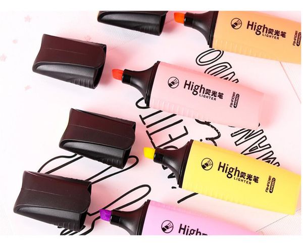 4 pcs/set macaron color mini highlighters pens markers fluorescent pen for kids office school stationery writing accessories, Black;red
4 pcs/set macaron color mini highlighters pens markers fluorescent pen for kids office school stationery writing accessories, Black;red