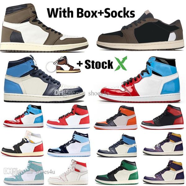 1 high og travis scotts mens basketball shoes unc spiderman 1s 3 banned bred toe chicago royal blue men sport designer sneakers trainers
1 high og travis scotts mens basketball shoes unc spiderman 1s 3 banned bred toe chicago royal blue men sport designer sneakers trainers