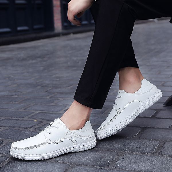 plus size 48 boat shoes split leather solid lace-up driving shoes spring autumn non-slip comfortable footwear wholesale, Black
plus size 48 boat shoes split leather solid lace-up driving shoes spring autumn non-slip comfortable footwear wholesale, Black