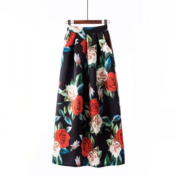 long skirts for women flower skirts summer pleated maxi skirt ankle-length vintage women clothing spring autumn 2019 s m l xl, Black
long skirts for women flower skirts summer pleated maxi skirt ankle-length vintage women clothing spring autumn 2019 s m l xl, Black