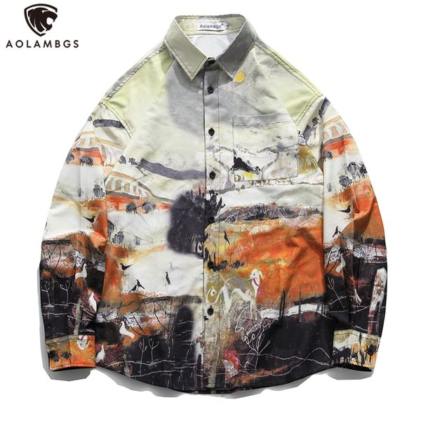 aolamegs high street autumn shirts men casual scenery graffiti shirts spring long sleeve streetwear loose distressed, White;black
aolamegs high street autumn shirts men casual scenery graffiti shirts spring long sleeve streetwear loose distressed, White;black
