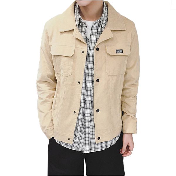 fashion men corduroy jacket spring autumn single-breasted casual coat mens slim windbreaker male outerwear brand clothing m-3xl, Black;brown
fashion men corduroy jacket spring autumn single-breasted casual coat mens slim windbreaker male outerwear brand clothing m-3xl, Black;brown