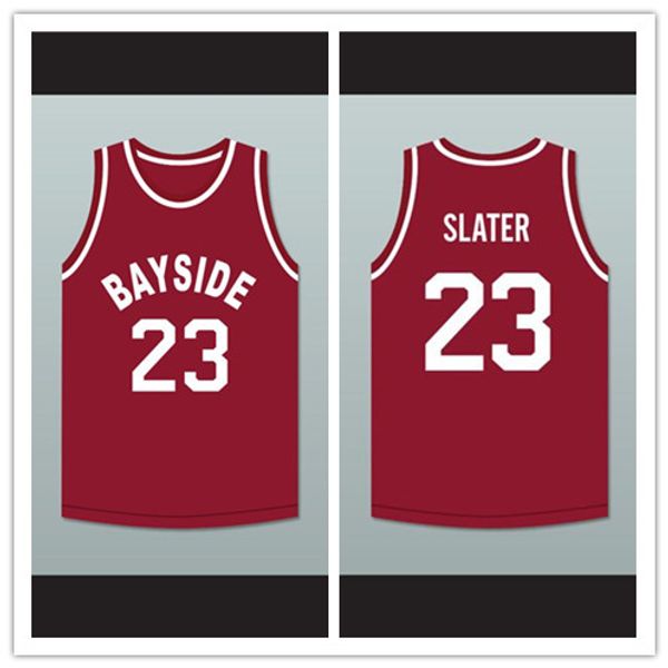Saved By The Bell AC Slater 23 Bayside Tigers Basketball Jersey Away
Saved By The Bell AC Slater 23 Bayside Tigers Basketball Jersey Away