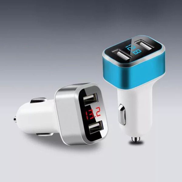 universal dual usb car chargers adapter 3.1a digital led voltage/current display auto vehicle metal auto charger for smart phone tablet
universal dual usb car chargers adapter 3.1a digital led voltage/current display auto vehicle metal auto charger for smart phone tablet