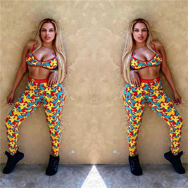 2020 women 2pcs swimwear crop vest tank bra +pants two piece swimwear designs summer tracksuit tankini bikinis beachwear new d52101, White 
2020 women 2pcs swimwear crop vest tank bra +pants two piece swimwear designs summer tracksuit tankini bikinis beachwear new d52101, White