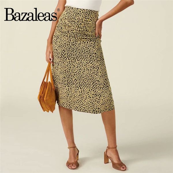 bazaleas elegant draped skirt vintage constance women skirts fashion night blue flowers print midi skirts, Black
bazaleas elegant draped skirt vintage constance women skirts fashion night blue flowers print midi skirts, Black