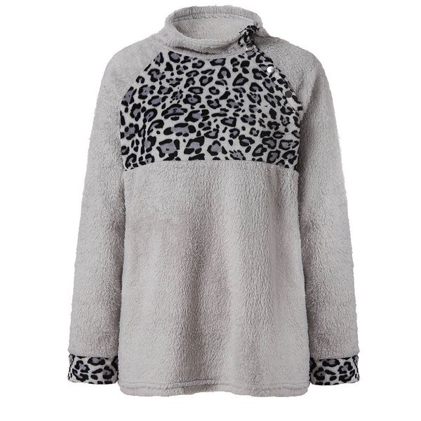2018 autumn hoodie fashion womens leopard print hoodies ladies artificial wool shirt winter blouse womens clothing mujer, Black
2018 autumn hoodie fashion womens leopard print hoodies ladies artificial wool shirt winter blouse womens clothing mujer, Black
