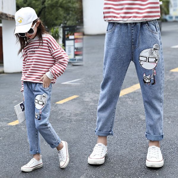 girl jeans ten pupils 6 autumn 8 loose foreign flavor in jeans and trousers pants and trousers the big autumn 7 children pants 9, Blue
girl jeans ten pupils 6 autumn 8 loose foreign flavor in jeans and trousers pants and trousers the big autumn 7 children pants 9, Blue