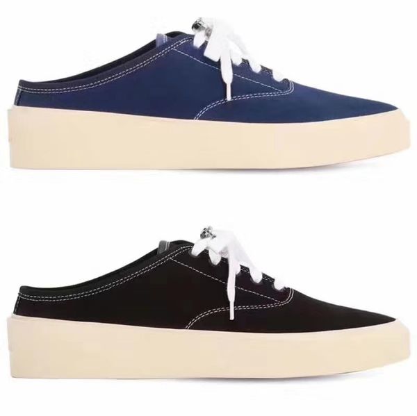 2019 release man women fear of god 6th 101 fog backless slippers new fashion shoes with box ing, Black
2019 release man women fear of god 6th 101 fog backless slippers new fashion shoes with box ing, Black