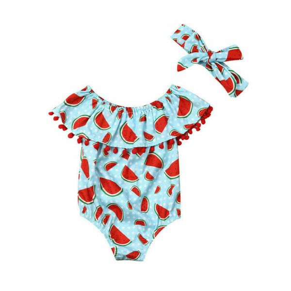 jumpsuits summer toddler baby girls clothes off shoulder tassel ruffle sleeveless watermelon print jumpsuit bow headband 2pc cotton outfit, Blue
jumpsuits summer toddler baby girls clothes off shoulder tassel ruffle sleeveless watermelon print jumpsuit bow headband 2pc cotton outfit, Blue