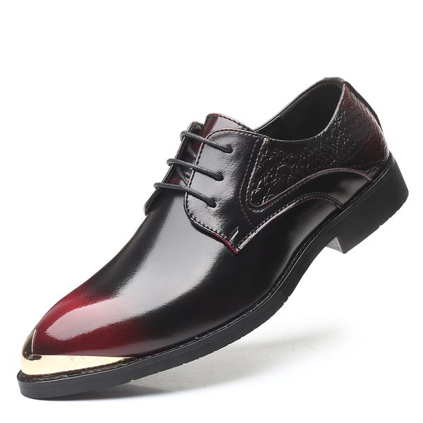 38-48 mens dress shoes business stylish gentleman's comfortable formal shoes men, Black
38-48 mens dress shoes business stylish gentleman's comfortable formal shoes men, Black
