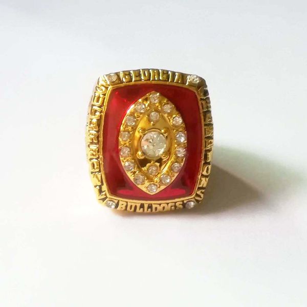 2003 georgia bulldogs (richt) sugar bowl college football championship ring fans gift wholesale drop shipping men's classic rings, Golden;silver
2003 georgia bulldogs (richt) sugar bowl college football championship ring fans gift wholesale drop shipping men's classic rings, Golden;silver