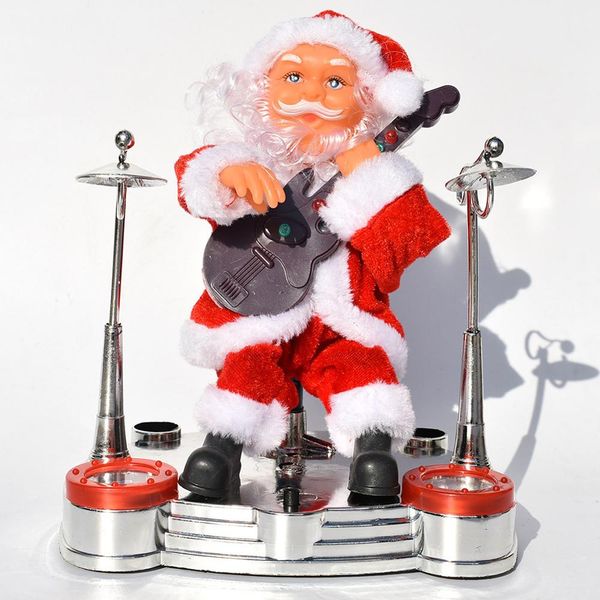 new santa claus singing musical santa claus plays the piano guitar drumming christmas electric music doll home decoration
new santa claus singing musical santa claus plays the piano guitar drumming christmas electric music doll home decoration