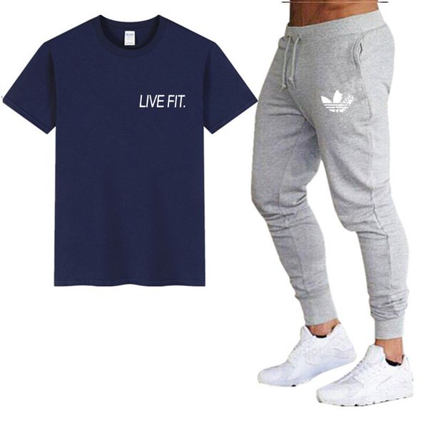 brand men's sport suits running jogger pants+t shirts men sports joggers training suit fashion gyms tracksuits set streetwear, Black;blue
brand men's sport suits running jogger pants+t shirts men sports joggers training suit fashion gyms tracksuits set streetwear, Black;blue