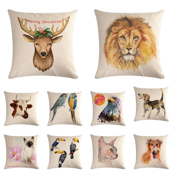 cartoon animals cushion cover portrait head bighorn lion leopard tiger bear eagle horse dogs home sofa throw pillow case zy916
cartoon animals cushion cover portrait head bighorn lion leopard tiger bear eagle horse dogs home sofa throw pillow case zy916
