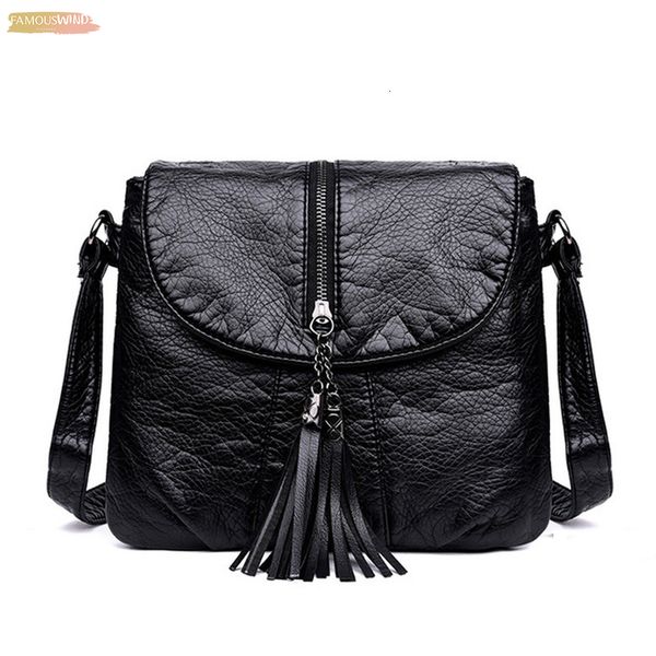 soft washed artificial leather women tassel messenger bag lady shoulder bag small female black handbag fashion
soft washed artificial leather women tassel messenger bag lady shoulder bag small female black handbag fashion