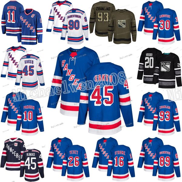 Kaapo Kakko Artemi Panarin New York Rangers Mika Zibanejad Chris Kreider Pavel Buchnevich Henrik Lundqvist Mark Messier Vesey Skjei Jersey
Kaapo Kakko Artemi Panarin New York Rangers Mika Zibanejad Chris Kreider Pavel Buchnevich Henrik Lundqvist Mark Messier Vesey Skjei Jersey