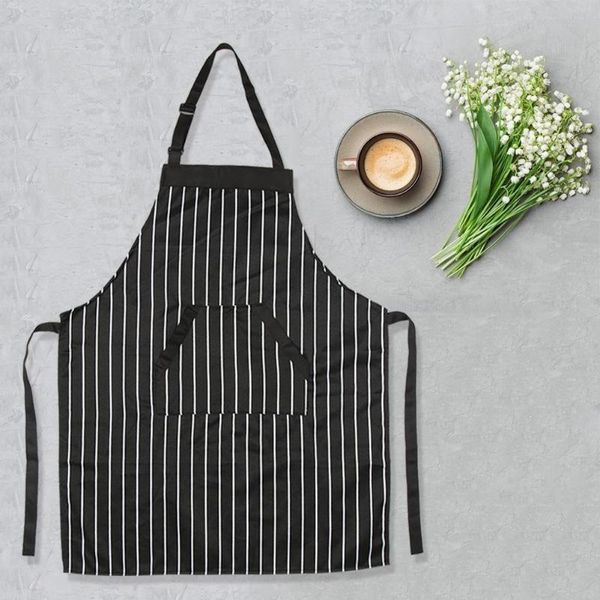 creative waterproof striped apron cotton kitchen cooking restaurant pinafore neck and shoulder strap metal buckle adjustable
creative waterproof striped apron cotton kitchen cooking restaurant pinafore neck and shoulder strap metal buckle adjustable