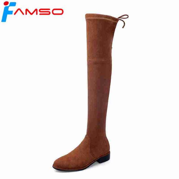 famso 2018 boots for women back yellow flats heels shoes autumn over the knee boots winter fashion warm motorcycle shoes, Black 
famso 2018 boots for women back yellow flats heels shoes autumn over the knee boots winter fashion warm motorcycle shoes, Black