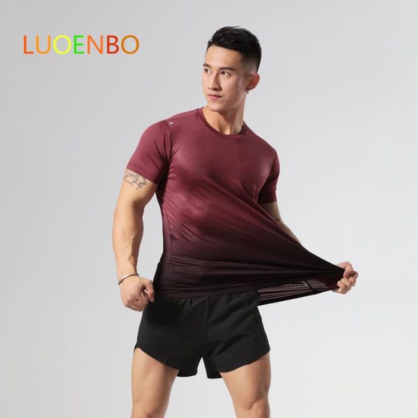 running jerseys breathable elastic absorb sweat clothes men sports t shirts brand fitness workout tee quick dry man short sleeve, Black;blue
running jerseys breathable elastic absorb sweat clothes men sports t shirts brand fitness workout tee quick dry man short sleeve, Black;blue