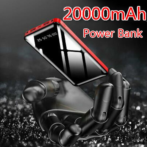 power bank 20000mah portable charging full mirror screen power bank external battery pack charger for xiaomi mi samsung iphone
power bank 20000mah portable charging full mirror screen power bank external battery pack charger for xiaomi mi samsung iphone