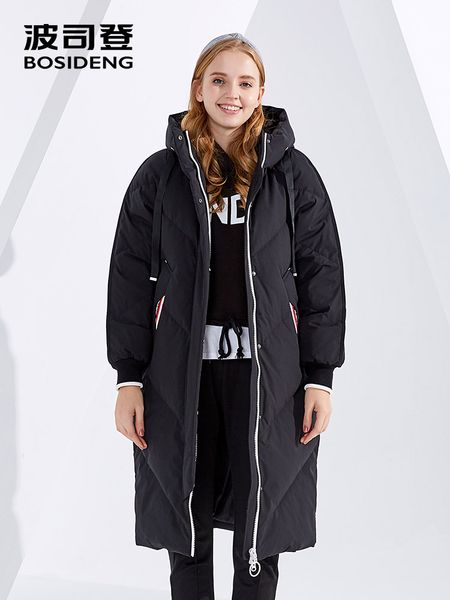 bosideng winter thicken down coat hooded long down jacket women parka waterproof loose oversize b80142604ds, Black
bosideng winter thicken down coat hooded long down jacket women parka waterproof loose oversize b80142604ds, Black