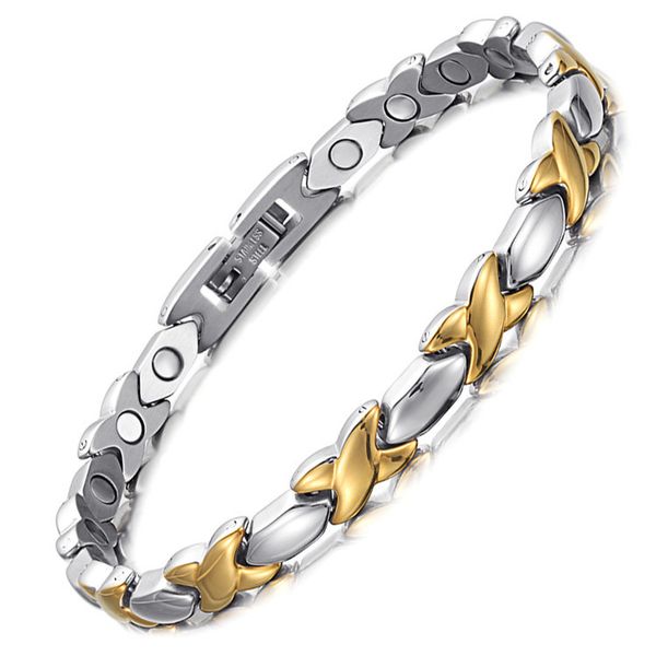 jewelry explosive accessories stainless steel female magnet bracelet european and american fashion magnet bracelet, Black
jewelry explosive accessories stainless steel female magnet bracelet european and american fashion magnet bracelet, Black