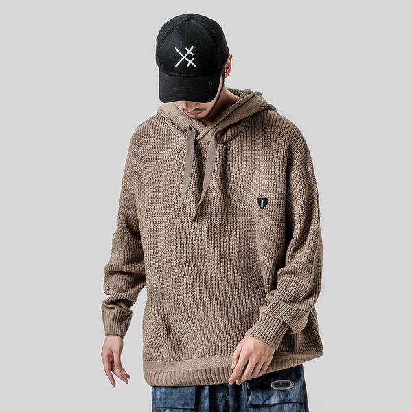 2019 new men's hooded knit sweater coat winter thick sweaters jacket male solid color hoodie fit wool fur sweater outerwear, Black
2019 new men's hooded knit sweater coat winter thick sweaters jacket male solid color hoodie fit wool fur sweater outerwear, Black