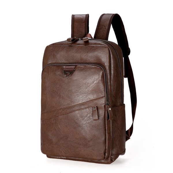 men's backpack simple pu leather backpack male fashion trend youth leisure travel computer bag
men's backpack simple pu leather backpack male fashion trend youth leisure travel computer bag