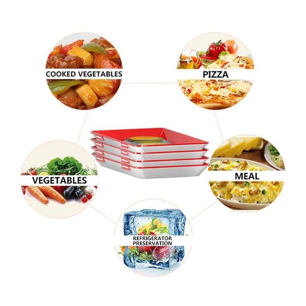 clever tray innovative food preservation tray plastic food storage container set food fresh storage microwave cover dropship
clever tray innovative food preservation tray plastic food storage container set food fresh storage microwave cover dropship