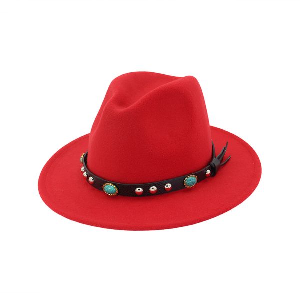 new women men wool fedora hat with agate leather belt gentleman elegant lady winter autumn wide brim church panama jazz cap, Blue;gray
new women men wool fedora hat with agate leather belt gentleman elegant lady winter autumn wide brim church panama jazz cap, Blue;gray