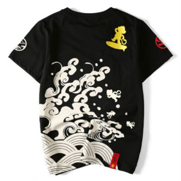Men Womens Designer T Shirts Fashion Japanese Original Tide Brand Monkey T Shirt Crew Neck Short Sleeve Tee Tops Hot Sale, White;black
Men Womens Designer T Shirts Fashion Japanese Original Tide Brand Monkey T Shirt Crew Neck Short Sleeve Tee Tops Hot Sale, White;black