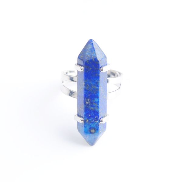 wojiaer unique ring for women natural lapis lazuli stone beads rings silver color party jewelry 1pcs dx3024, Golden;silver
wojiaer unique ring for women natural lapis lazuli stone beads rings silver color party jewelry 1pcs dx3024, Golden;silver