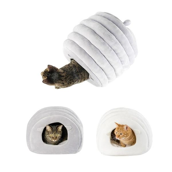 pet cat bed semi-closed cat cave pet house soft kennel with detach cushion semi-closed dog bed white house
pet cat bed semi-closed cat cave pet house soft kennel with detach cushion semi-closed dog bed white house