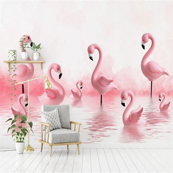 пользовательские 3d обои mural современный трехмерные flamingo детской комнате бесшовные фон мозаики настенной живописи
пользовательские 3d обои mural современный трехмерные flamingo детской комнате бесшовные фон мозаики настенной живописи